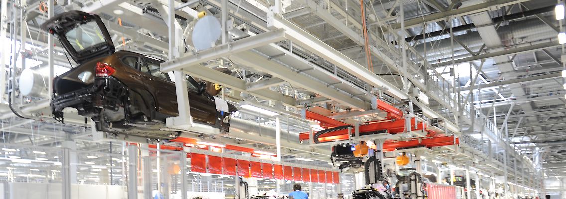 Produktion bei BMW in Shenyang.