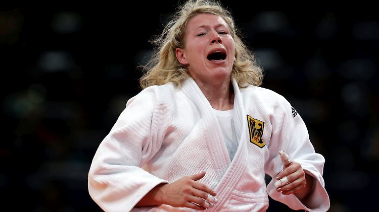 Freudentränen nach dem Sieg im Halbfinale: Kerstin Thiele.