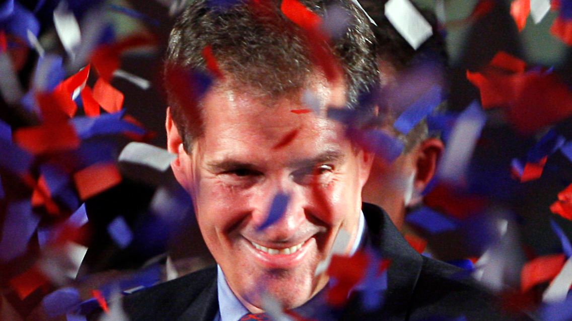 Senator Scott Brown beschert den Demokraten eine herbe Niederlage.
