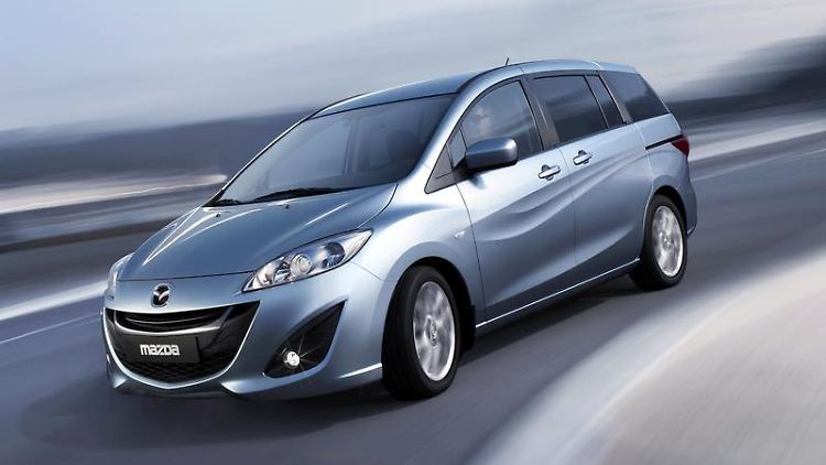 Premiere in Genf: Der neue Mazda 5 bekommt ein markantes Design mit auffälligen Linien und Sicken im Blech.
