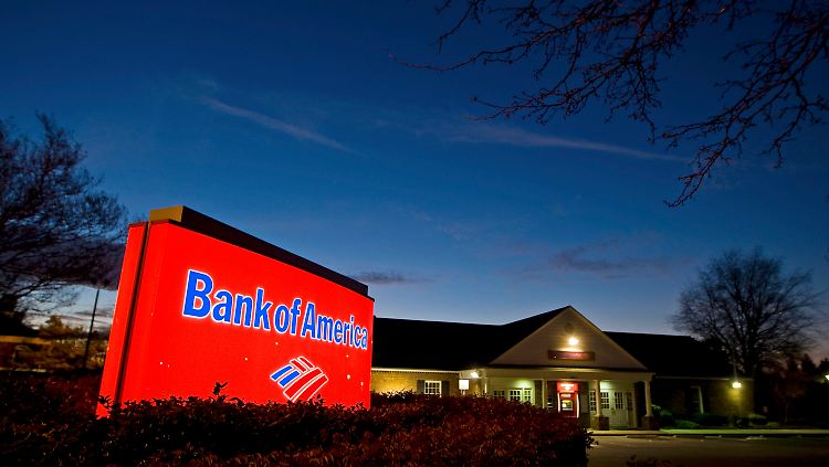 Die Bilanz der Bank of America hat den Dax zunächst tiefer ins Minus gedrückt.