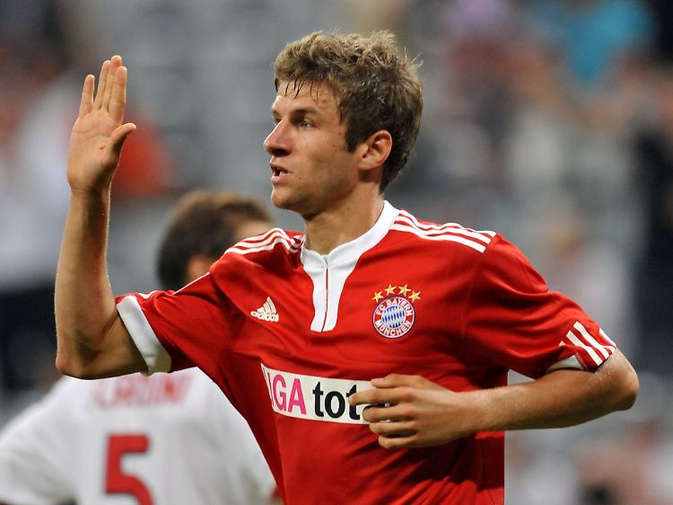... und Thomas Müller von Bayern München.