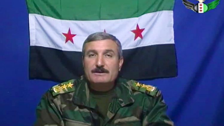 Rebellenführer Riad al-Asaad wurde nicht von Reuters-Journalisten interviewt.