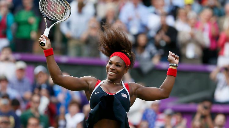 Serena Williams holte mit Power-Tennis olympisches Einzelgold.