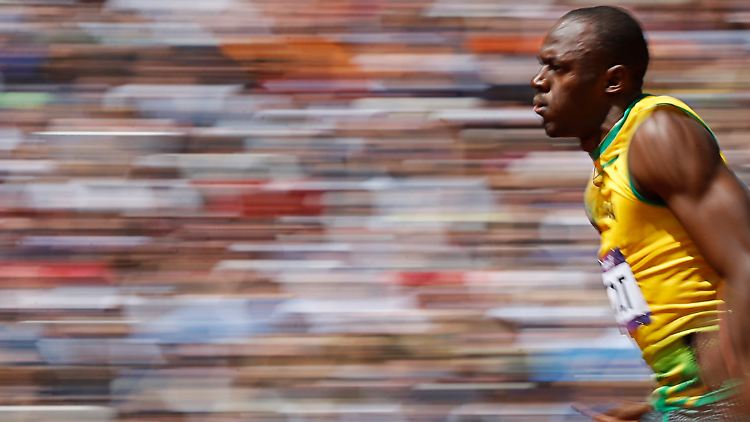 Usain Bolt fühlt sich gut.