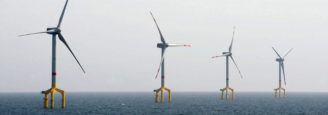 In einem Offshore-Windpark in der Nordsee wird Energie erzeugt. Nur fehlen die Leitungen, um sie im Land zu verteilen.