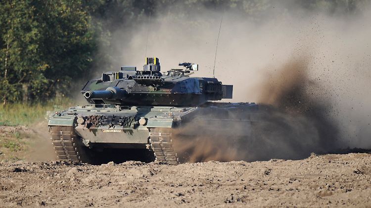 Der Panzer "Leopard 2" ist ein Exportschlager.