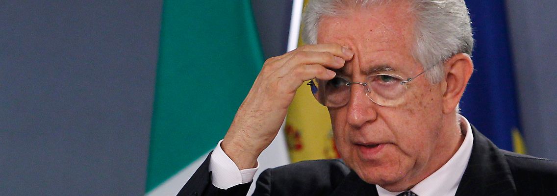 Monti sieht das Projekt Europa in Gefahr.