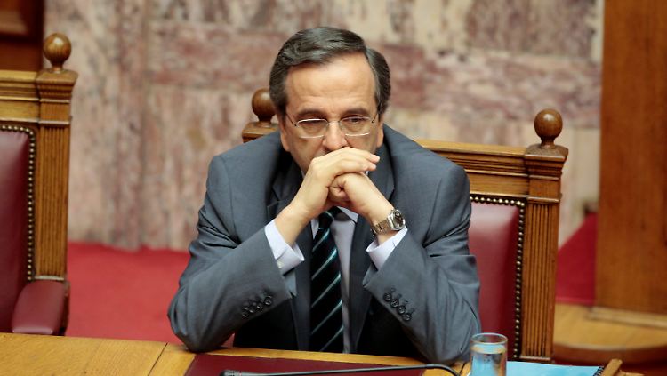 Der griechische Premier Antonis Samaras.