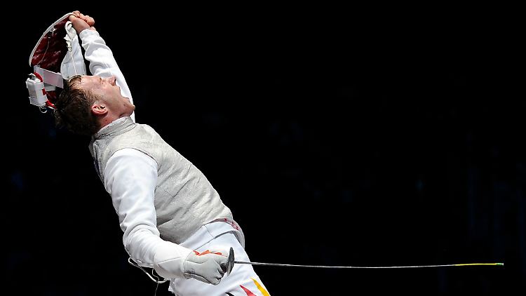 Bronzejunge: Sebastian Bachmann gewann gemeinsam mit Benjamin Kleibrink, Peter Joppich und Andre Weßels olympisches Edelmetall.