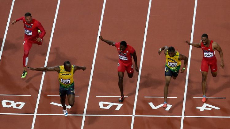 Usain Bolt hat seinen 100-Meter-Titel auf beeindruckende Weise verteidigt.