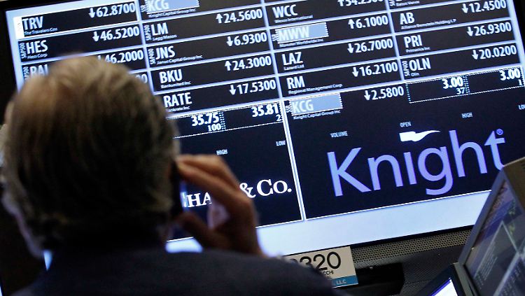 Knight Capital muss einen hohen Preis für die Rettung bezahlen.