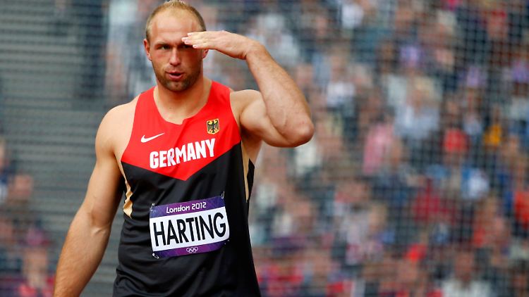 Robert Harting geht als Goldanwärter ins Diskus-Finale.