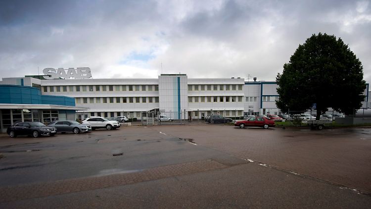 Ein leerer Parkplatz: Die Saab-Zentrale in Trollhattan (Archivbild).