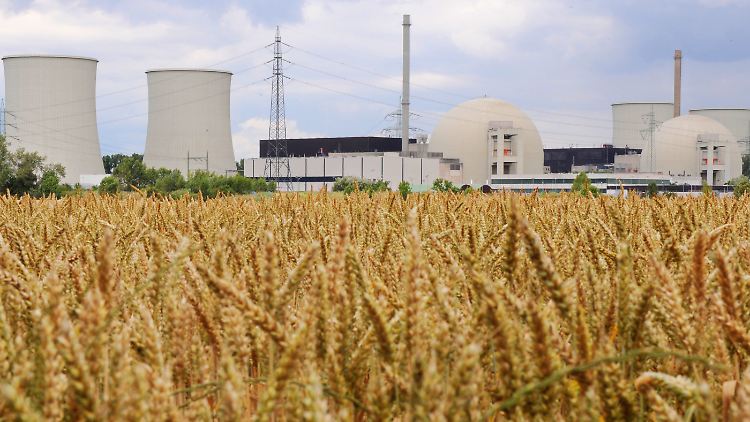 Das Atomkraftwerk Biblis in Hessen.