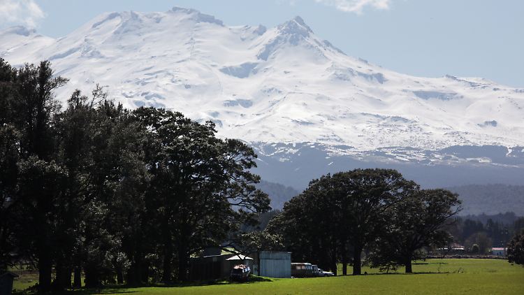Das Tongariro-Massiv im Zentrum der Nordinsel (Archivbild).