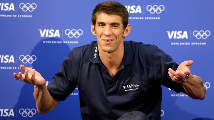 Michael Phelps,  Beckenpinkler.