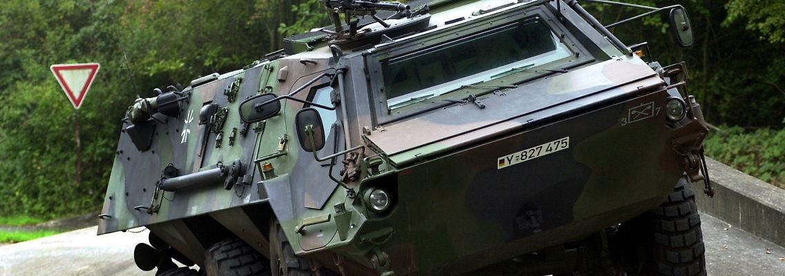 "Ein idealer Rüstsatzträger für verschiedene Missionen": Der Transportpanzer Fuchs.