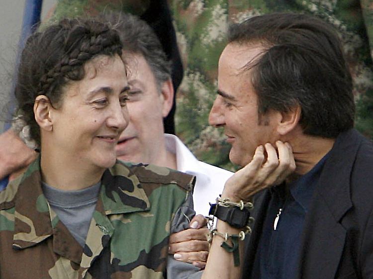 "Für mich war das wie eine Ohrfeige" - Betancourt und Lecompte am 2. Juli 2008 auf dem Flughafen von Bogotá.