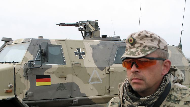 Einer von 4500 Bundeswehrsoldaten in Afghanistan.