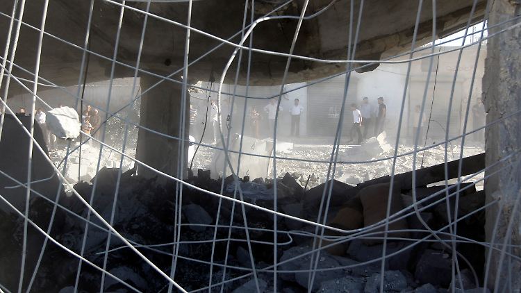 In Aleppo tobt seit Tagen der Krieg zwischen Assads Regierungstruppen und den Rebellenkämpfern.