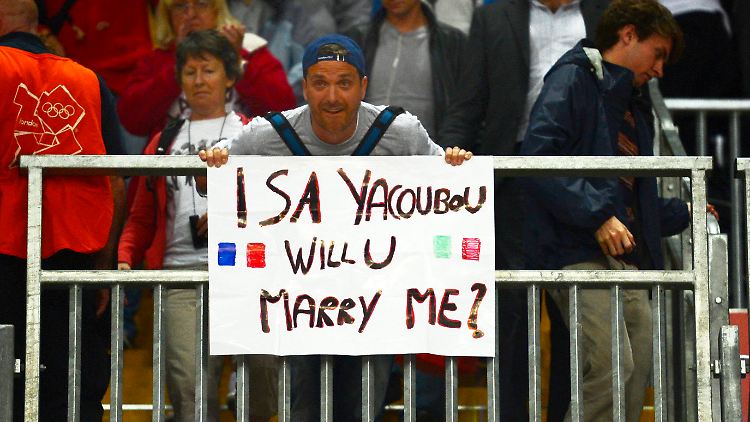 "Isa Yacoubou, willst du mich heiraten?"
