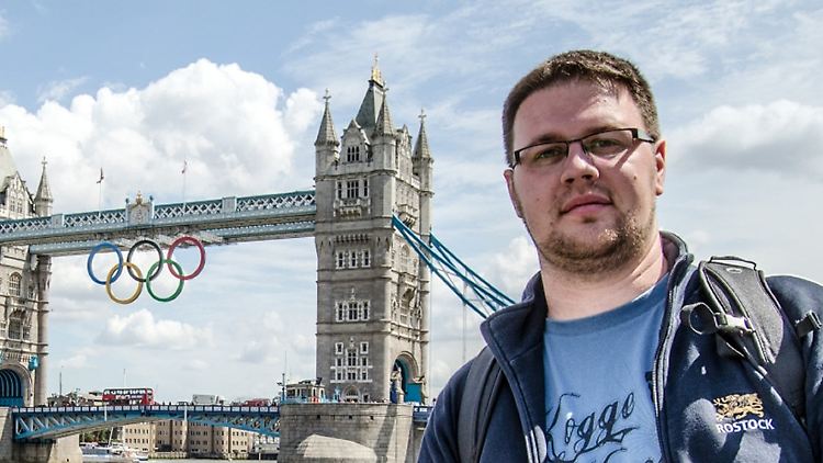 Michael Fischer besuchte seine Freundin in London. Wenige Tage später reiste sie ab.
