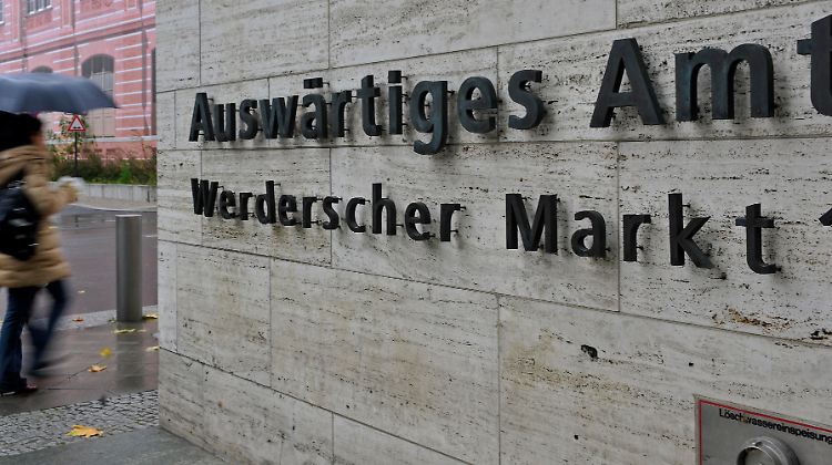 Das Auswärtige Amt gibt vor, den Fall sehr eng begleitet zu haben.