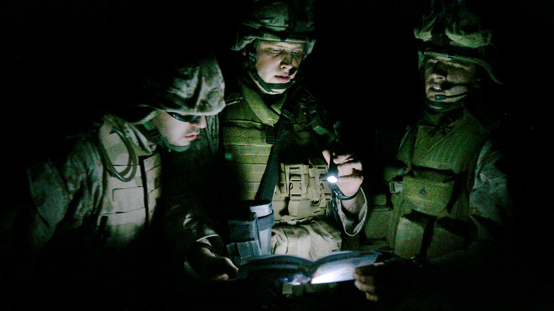 Die Marines waren fast sieben Jahre im Irak.