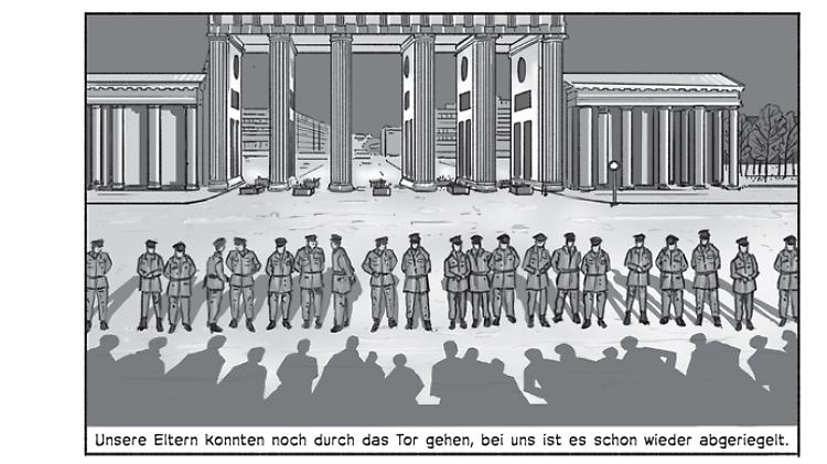 Am 9. November 1989 wird die Mauer geöffnet - zumindest zeitweise.
