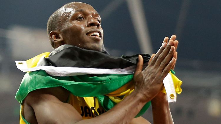 "Das ist es, was ich wollte": Usain Bolt.
