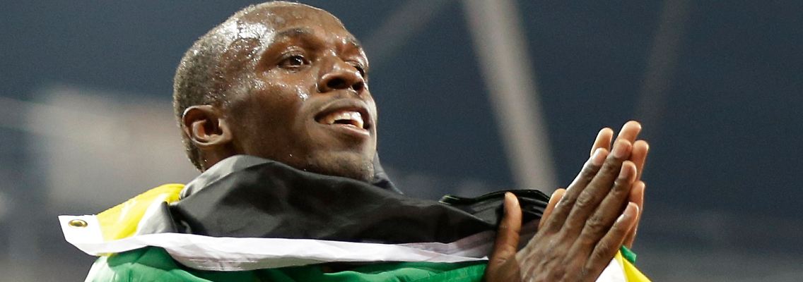 "Das ist es, was ich wollte": Usain Bolt.