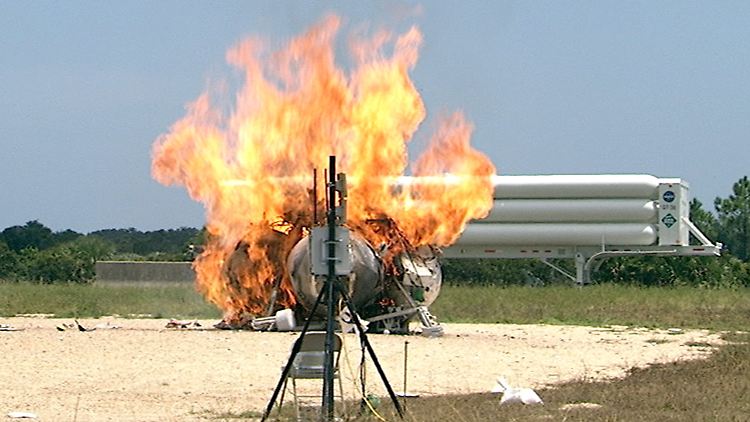 Sekunden nach dem Start stürzte das Weltraumfahrzeug wieder ab und explodierte.