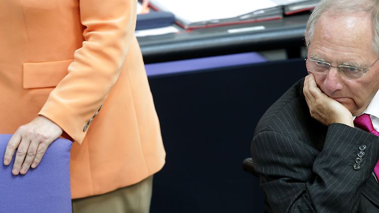 SPD, FDP, Grüne und Teile der CDU sind für die Gleichstellung - bleibt der Bundesfinanzminister bei seinem Nein?
