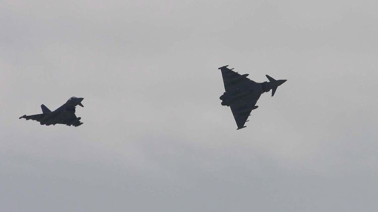 Im vergangenen Jahr setzten Nato-Kampfjets ein Flugverbot in Libyen durch.