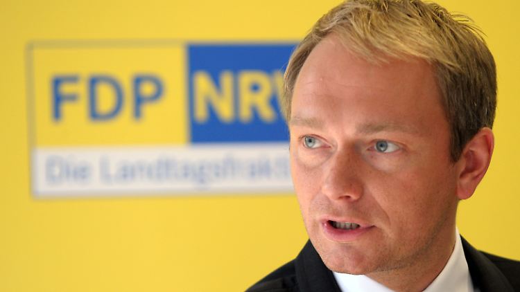 Kein bisschen Bundespolitiker: NRW-Chef Lindner.