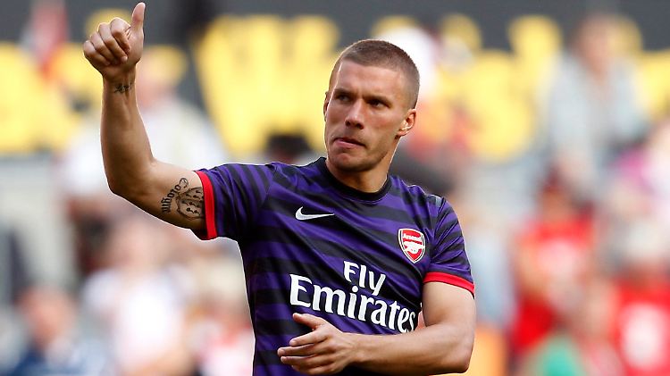 "Ich hatte eine Gänsehaut": Lukas Podolski.
