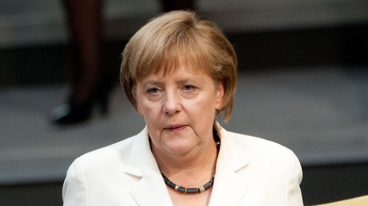 Bundeskanzlerin Merkel setzt auf den Faktor Zeit.