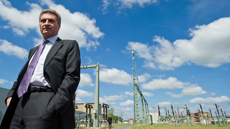 Oettinger: "Das kann so nicht weitergehen, weil wir damit die Verbraucher überfordern und die Wirtschaft schädigen."