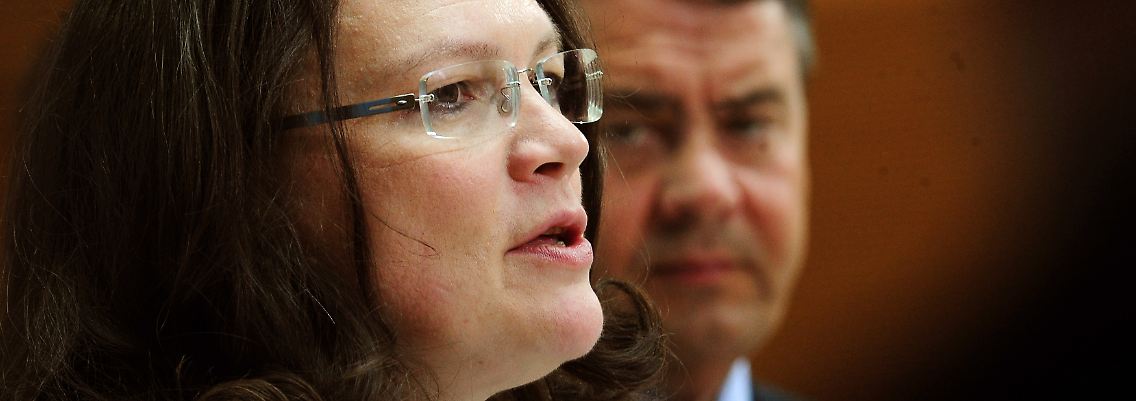 Nahles hält es nicht für klug, jetzt über Kanzlerkandidaten zu debattieren.