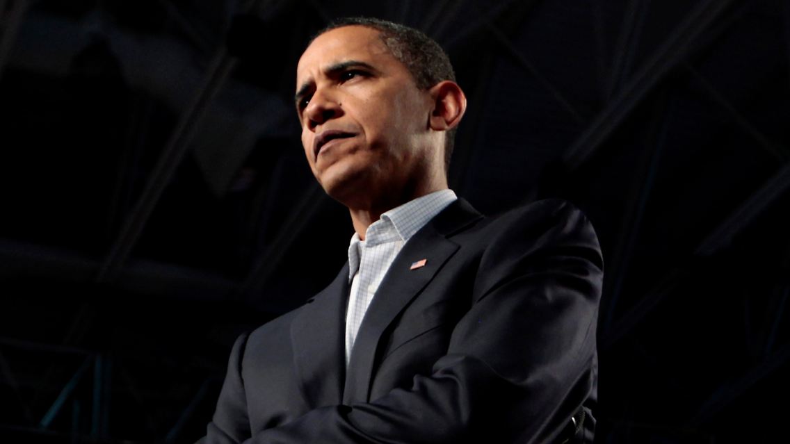 Bloß kein Mittelmaß sein: Obama denkt nicht ans Aufgeben.