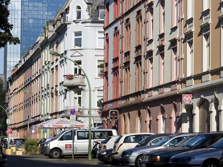 "Gentrifizierung" im Nordend von Frankfurt am Main: In Städten werden über den Preis immer mehr einkommensschwache Menschen an die Peripherie abgedrängt.