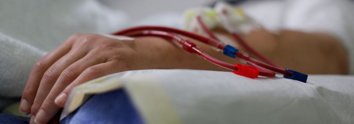 Im Dialysezentrum Kiel warten die Menschen auf ein Spenderorgan.