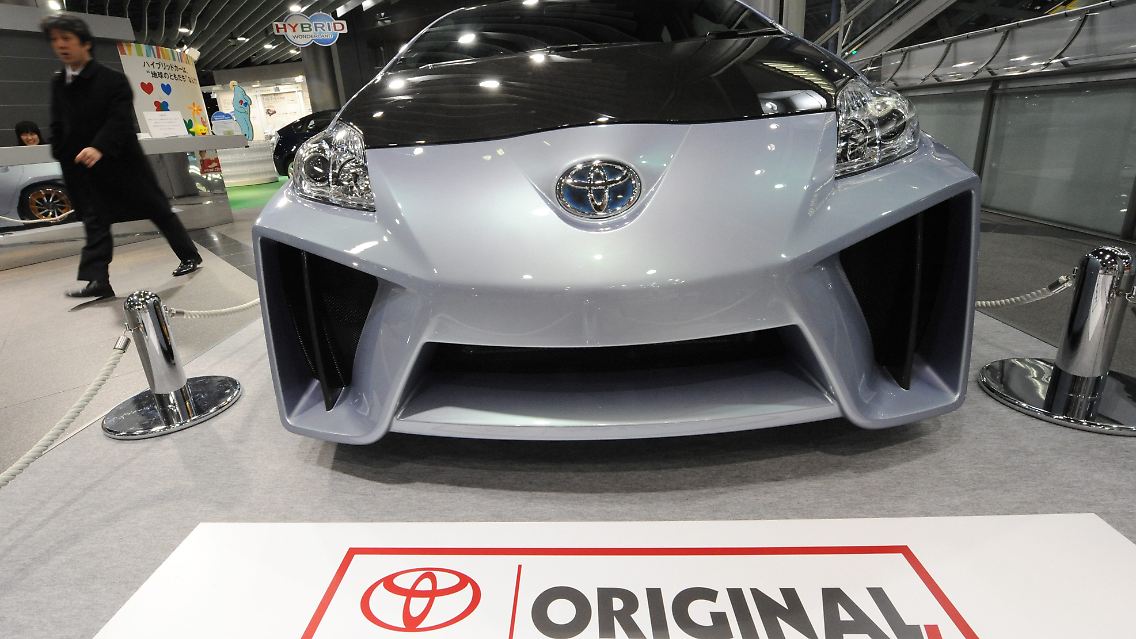 Weltmarktführerschaft als Topziel von Toyota.