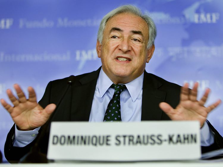 Seit 2007 an der Spitze des Weltwährungsfonds: Dominique Strauss-Kahn (Archivbild).