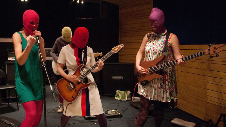 Pussy Riot proben.