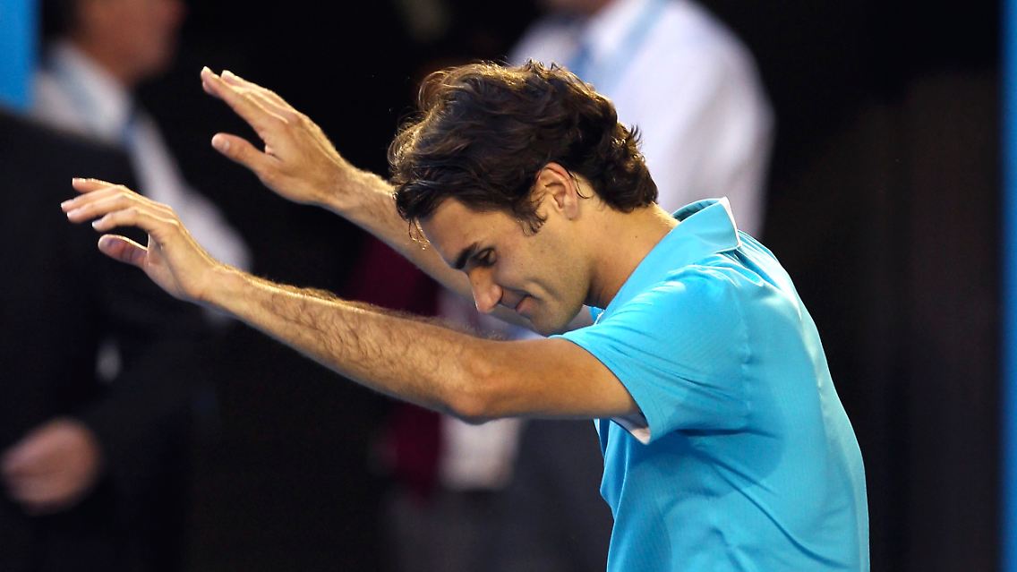 Habe die Ehre: Roger Federer.