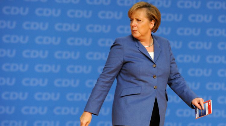 Angela Merkel hat ein Problem. Nicht alle in der CDU wollen ihr folgen.