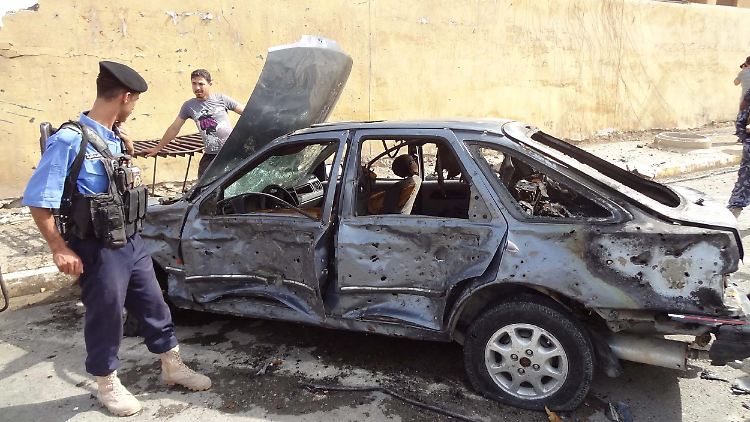 Trauriger Alltag im Irak: Sprengstoffanschläge.