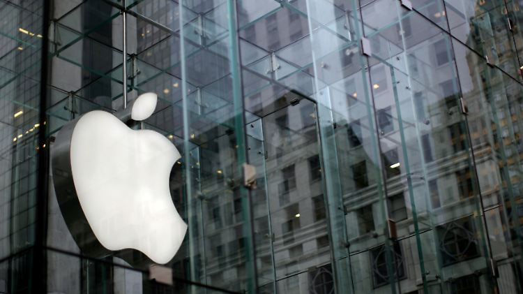 Nach Börsenschluss in New York war Apple knapp 608 Milliarden Dollar wert.